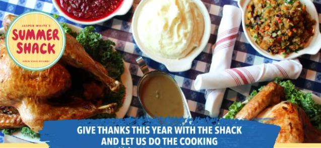 Our Thanksgiving Meal Deal at Summer Shack