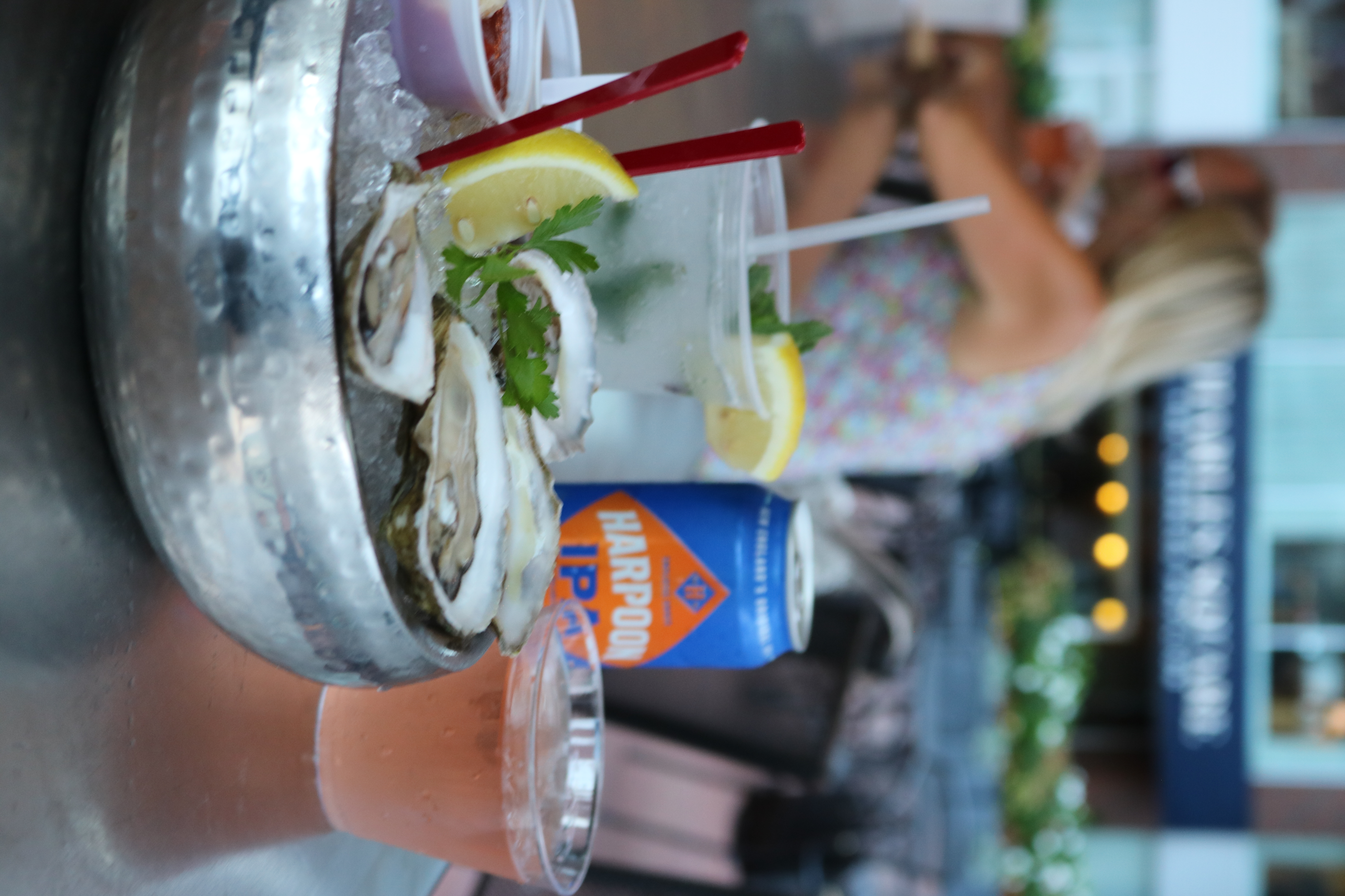 Outdoor Dining At Summer Shack In Boston