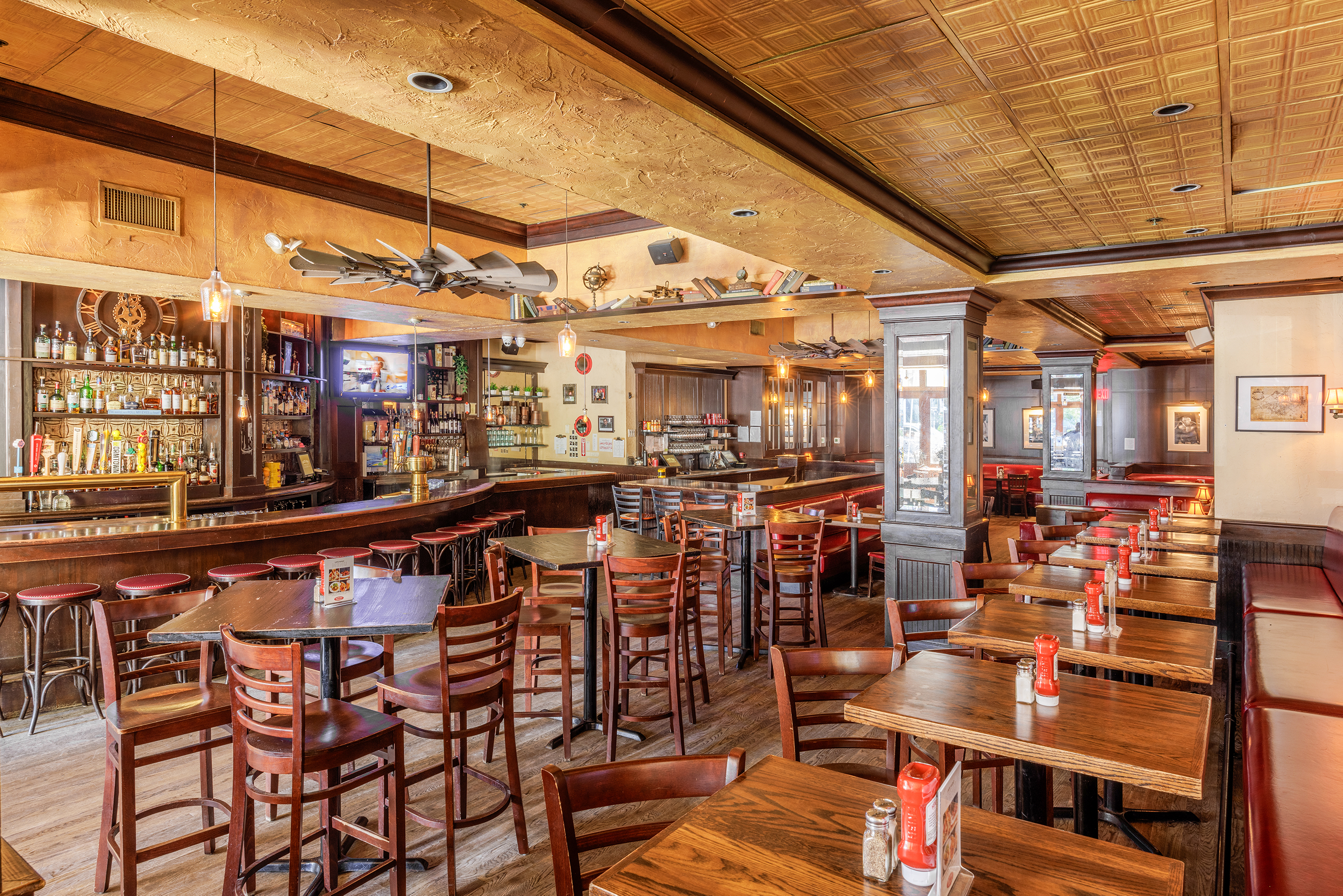 Back Bay Social dining room