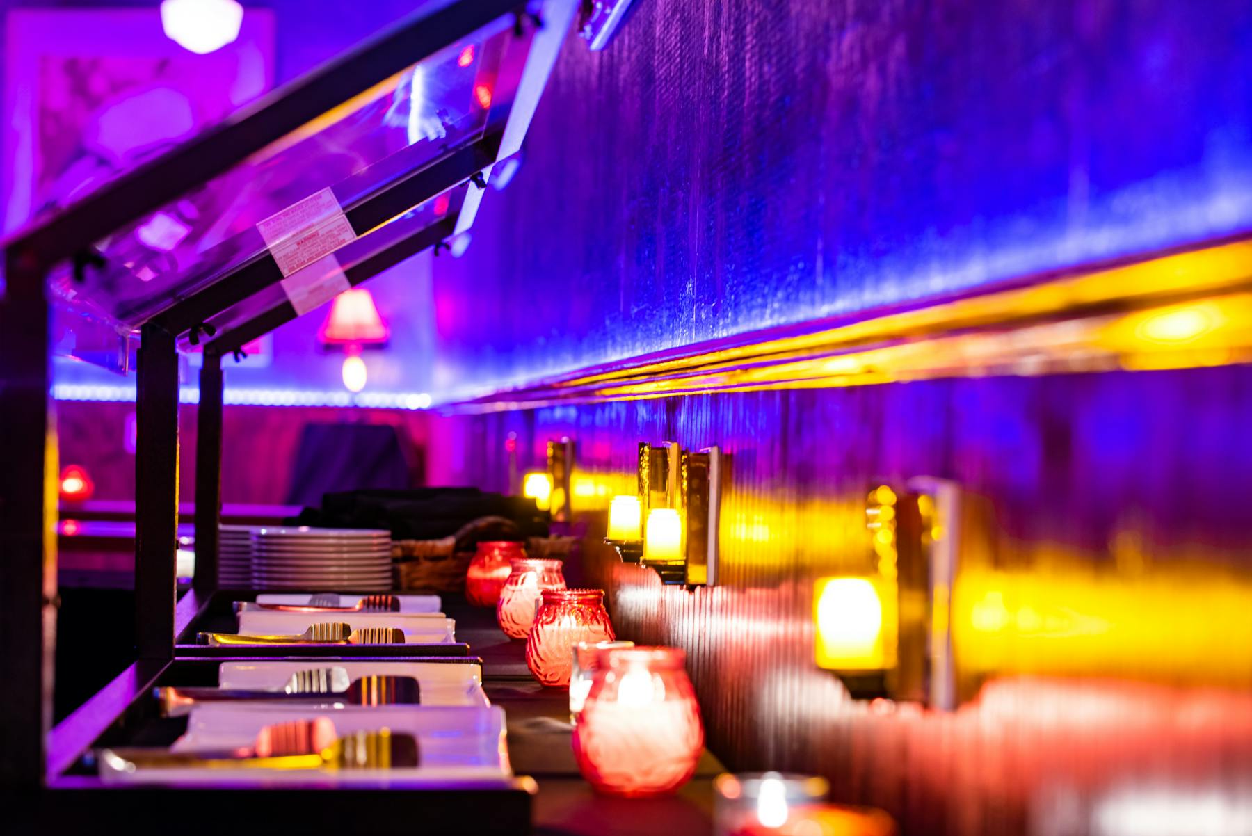 Lucky's Lounge speakeasy interior set for a private party