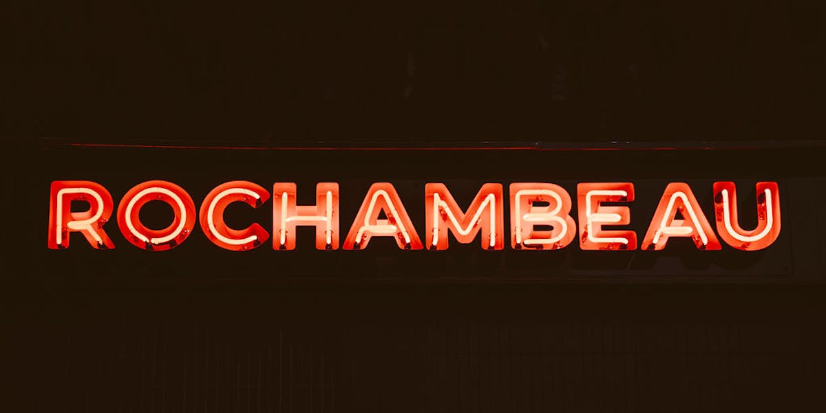 Rochambeau set for a vendor-coordinated event