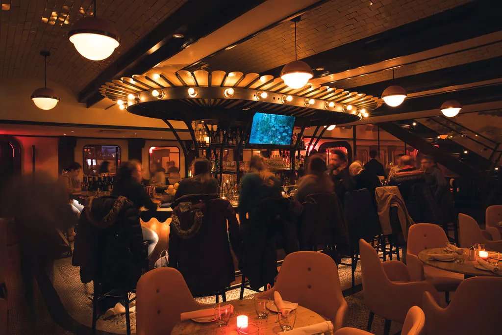 Rochambeau brasserie on Boylston Street