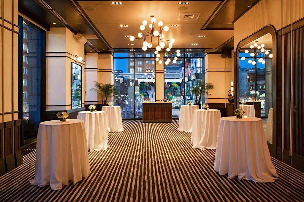 Sonsie on Newbury Street with open french doors